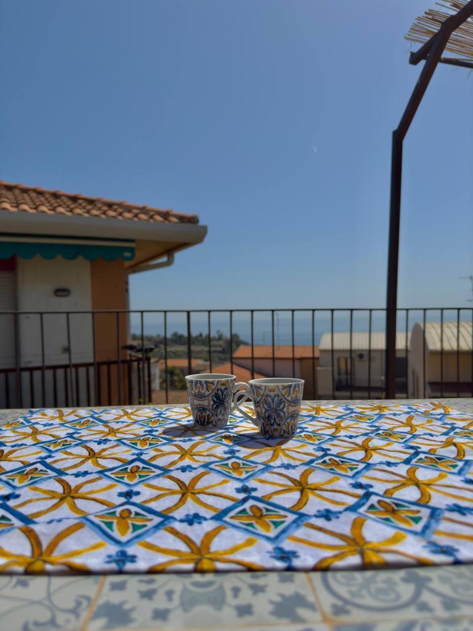 Villa Casa Vista Azzurra Aci Castello Exterior foto